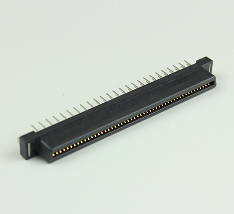 1.27mm 100pin female end plate to board in-line connector 