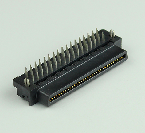 1.27mm 68PIN 母端板对板弯插连接器